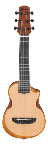 Ibanez AUP10N Open Pore Natural Acoustic 6-String Tenor Ukulele - Piccolo Guitar - Guitalele