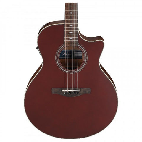 Ibanez AE100 Acoustic Guitar Burgundy Flat