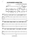 Hamilton- Piano/Vocal Selections