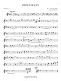 Hal Leonard Instrumental Play-Along -Disney's The Lion King for Alto Sax