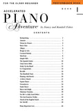 Accelerated Piano Adventures for the Older Beginner Level 1 Performance Book