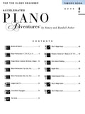 Accelerated Piano Adventures for the Older Beginner Level 2 Theory Book