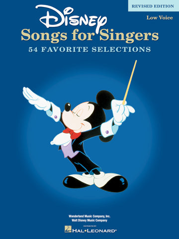 Disney Songs for Singers - Low Voice