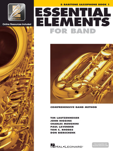 Essential Elements for Band Baritone Saxophone Book 1