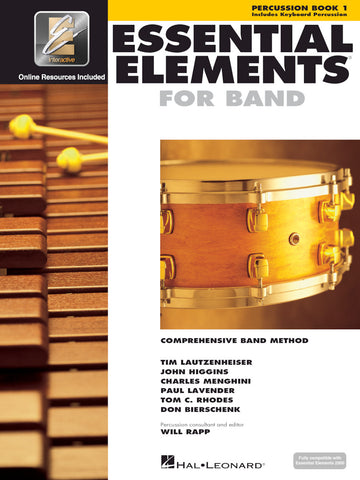 Essential Elements for Band Percussion Book 1