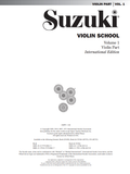 Suzuki Violin School, Vol 1