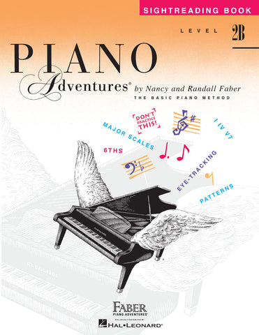 Piano Adventures Level 2B Sightreading Book