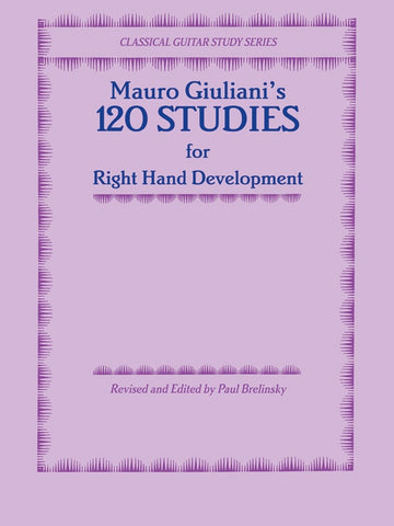 Mauro Giuliani's 120 Studies for Right Hand Developement