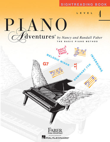 Piano Adventures Level 4 Sightreading Book
