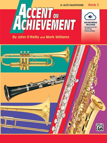 Accent on Achievement Alto Saxophone Book 2