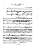 Concertino in E Flat Major, Op. 26 for Clarinet and Piano - Weber