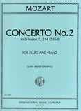 Concerto No. 2 in D Major, K. 314 for Flute and Piano - Mozart