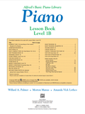 Alfred's Basic Piano Library: Lesson Book 1B