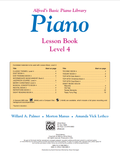 Alfred's Basic Piano Library: Lesson Book 4