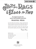 Jazz, Rags & Blues for Two, Book 1