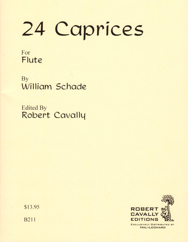 24 Caprices for Flute - Schade