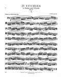 25 Studies in Scales and Chords Op. 24 for Bassoon - Milde