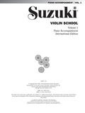 Suzuki Violin School Volume 1 Piano Accompaniment