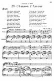 30 Songs for High Voice & Piano - Fauré