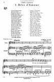 30 Songs for Low Voice & Piano - Fauré