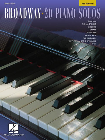 Broadway 20 Piano Solos - 3rd Edition