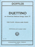 Duettino Op. 37 for Flute, Violin, and Piano - Doppler