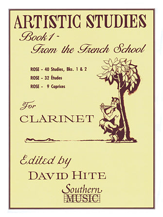 Artistic Studies, Book 1 (French School) for Clarinet