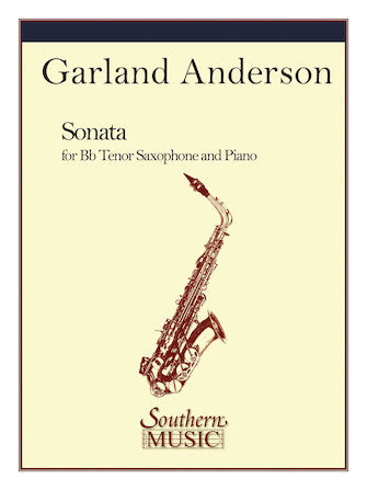 Sonata for Tenor Saxophone and Piano - Anderson