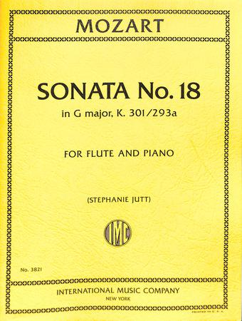 Sonata No 18 in G Major, K. 301/293a for Flute and Piano - Mozart