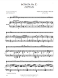 Sonata No. 33 in E Flat Major, K. 481 for Flute and Piano - Mozart