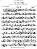40 Etudes High School of Cello Playing - Popper