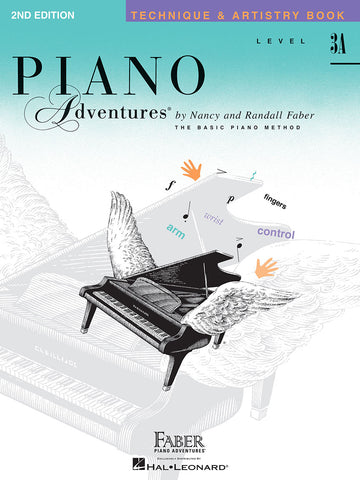 Piano Adventures Level 3A Technique & Artistry Book