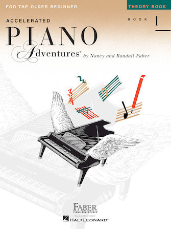 Accelerated Piano Adventures for the Older Beginner Level 1 Theory Book