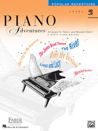 Piano Adventures Level 2B Popular Repertoire Book