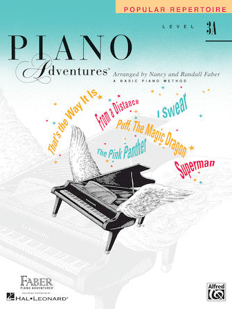 Piano Adventures Level 3A Popular Repertoire Book