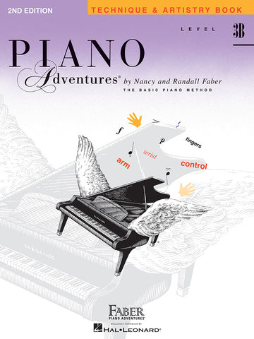 Piano Adventures Level 3B Technique & Artistry Book