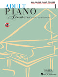Adult Piano Adventures All-In-One Piano Course Book 1