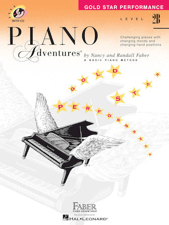 Piano Adventures Level 2B Gold Star Performance Book