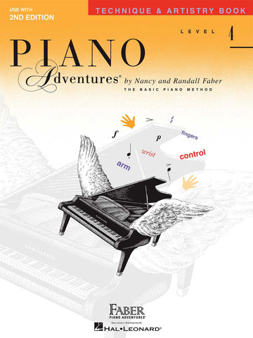 Piano Adventures Level 4 Technique & Artistry Book