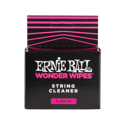 Ernie Ball Wonder Wipes String Cleaner, 6-Pack