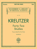 42 Studies for the Viola - Kreutzer