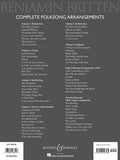 Complete Folksong Arrangements for Medium/Low Voice - Britten