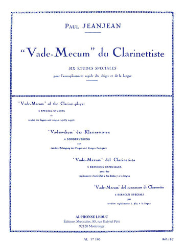 Vade-Meccum du Clarinettiste - JeanJean