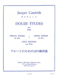 Douze Études pour Flute (Twelve Etudes) - Castérède