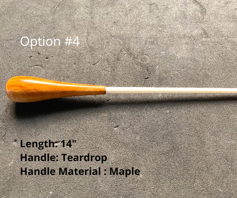 Handcrafted Conductor Batons by Dr. Timothy Topolewski