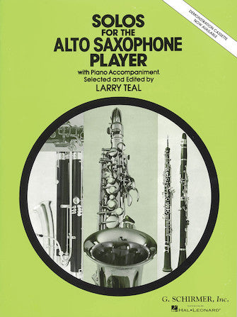 Solos for the Alto Saxophone Player - Teal