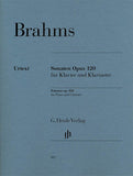 Sonatas, Op. 120 for Piano and Clarinet - Brahms
