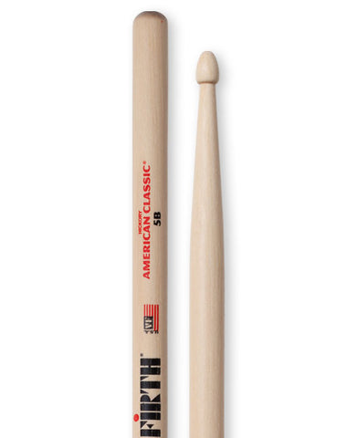 Vic Firth American Classic 5B Wood Tip Drumsticks