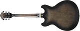 Ibanez Artcore AS53TKF Transparent Black Flat Hollow Body Electric Guitar