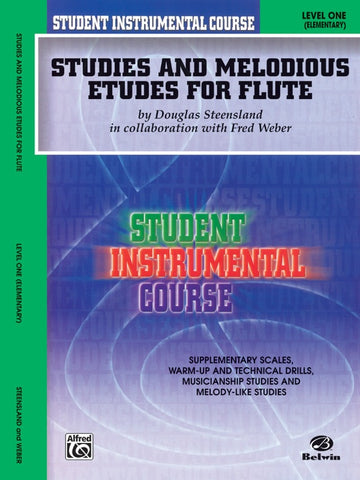 Student Instrumental Course: Studies and Melodious Etudes for Flute Book 1
